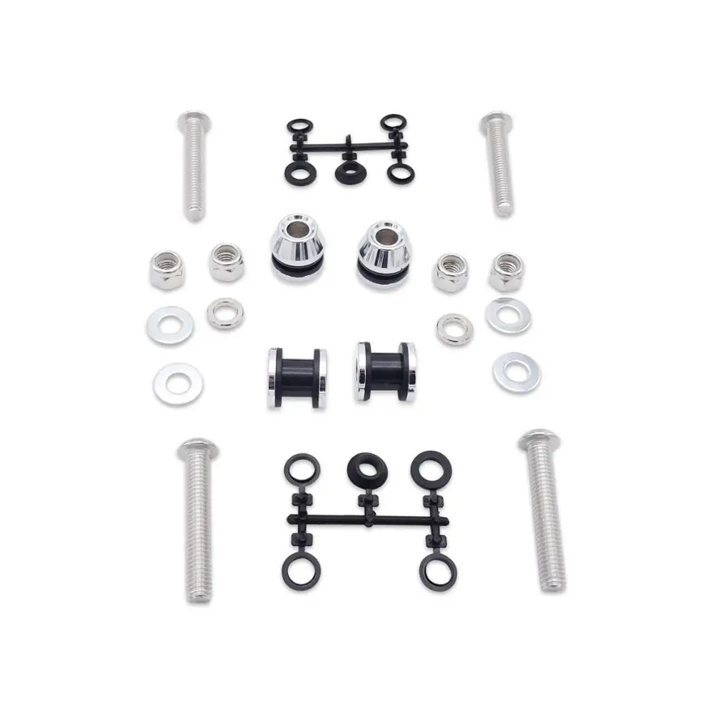 Chrome Sissy Bar Docking Hardware Kit For Harley-Davidson Dyna FXDF FXDFSE FXDWG 2006-2017 Models Motorcycle Accessories
Chrome Sissy Bar Docking Hardware Kit For Harley-Davidson Dyna FXDF FXDFSE FXDWG 2006-2017 Models Motorcycle Accessories