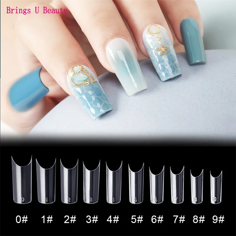 500 pcs Natural White Clear C Curved Fake Tips French Acrylic Nail Art False Nails Capsule Ongle Long Beauty False Tips 10 Sizes
500 pcs Natural White Clear C Curved Fake Tips French Acrylic Nail Art False Nails Capsule Ongle Long Beauty False Tips 10 Sizes