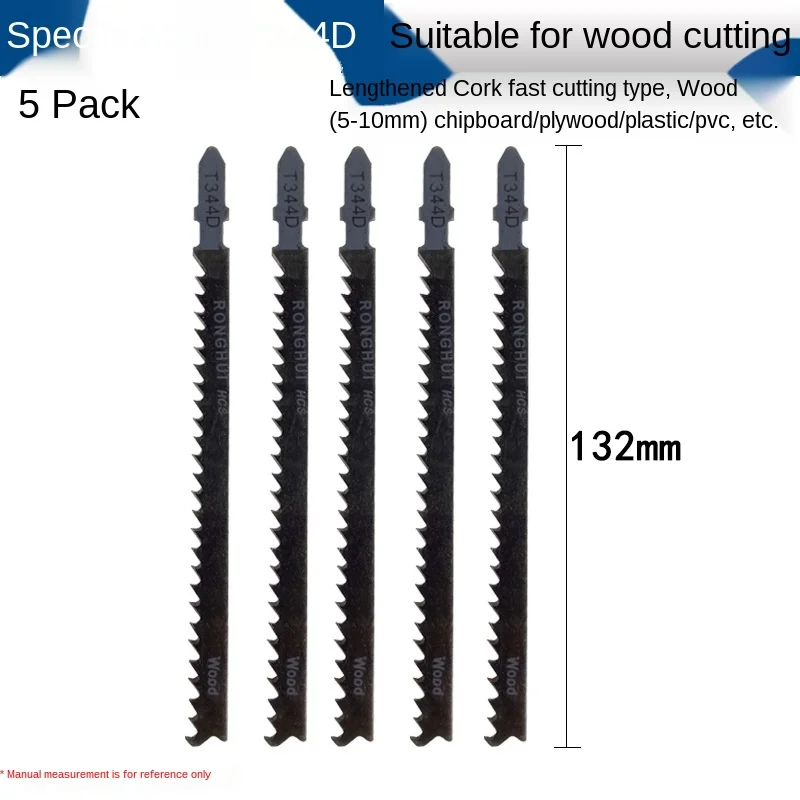 5 PACK Jig Saw Blade Cutting Tool for Woodworking Saw Blades, Reciprocating Saw Blades, Durable Wood Cutting
5 PACK Jig Saw Blade Cutting Tool for Woodworking Saw Blades, Reciprocating Saw Blades, Durable Wood Cutting