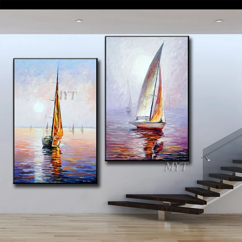 No Framed Hand Painted Handmade Sea Boat Art Oil Painting On Canvas Seascape Wall Art Home Wall Decor Pieces Abstract Artwork P
No Framed Hand Painted Handmade Sea Boat Art Oil Painting On Canvas Seascape Wall Art Home Wall Decor Pieces Abstract Artwork P