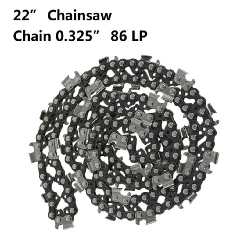 1Pc 22Inch Replacement Saw Chain Blade 0.325"LP 0.058 Gauge 86DL Drive Link For Chainsaw Tool Parts High Quality Steel
1Pc 22Inch Replacement Saw Chain Blade 0.325"LP 0.058 Gauge 86DL Drive Link For Chainsaw Tool Parts High Quality Steel