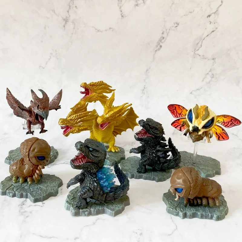 Anime Q Version Model King Godzilla Ghidrah Machine Triceratops Dinosaurs Kids Gift Action Figure Collectible Child Toys
Anime Q Version Model King Godzilla Ghidrah Machine Triceratops Dinosaurs Kids Gift Action Figure Collectible Child Toys