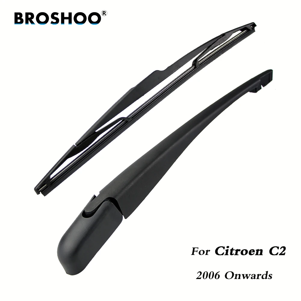 BROSHOO Car Rear Wiper Blades Back Windscreen Wiper Arm For Citroen C2 Hatchback (2006-) 355mm,Windshield Auto Styling
BROSHOO Car Rear Wiper Blades Back Windscreen Wiper Arm For Citroen C2 Hatchback (2006-) 355mm,Windshield Auto Styling