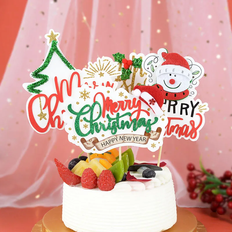 Merry Christmas Cake Toppers Snowflakes Cupcake Topper Kids Birthday Christmas Party Baking Cake Decorations Navidad New Year
Merry Christmas Cake Toppers Snowflakes Cupcake Topper Kids Birthday Christmas Party Baking Cake Decorations Navidad New Year