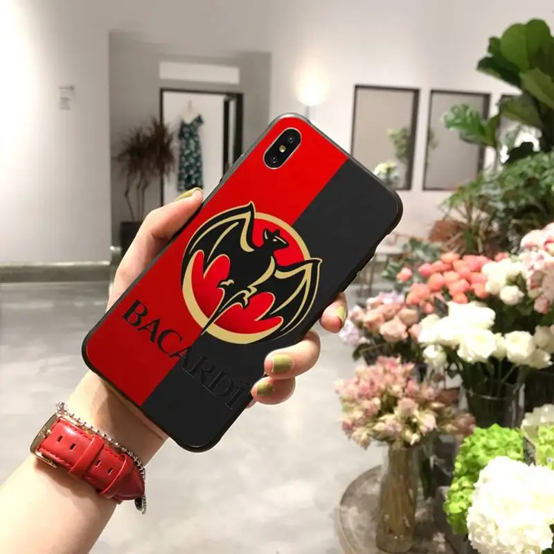 Чехол для телефона PENGHUWAN Bacardi Bat iPhone 11 pro XS MAX 8 7 6 6S Plus X 5S SE 2020 XR|Бамперы| |