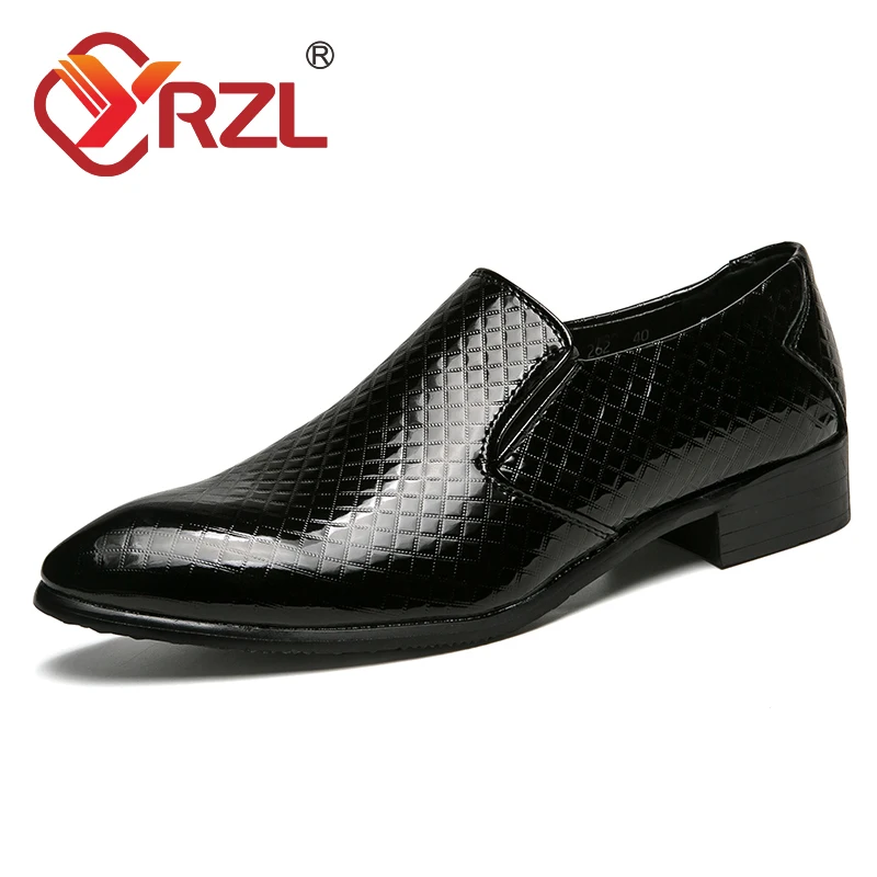 YRZL Leather Shoes for Men 2021 Casual Wedding Style Handsome Comfortable Gentle Shoes Black Gold Men Shoes Mens Leather Shoes
YRZL Leather Shoes for Men 2021 Casual Wedding Style Handsome Comfortable Gentle Shoes Black Gold Men Shoes Mens Leather Shoes