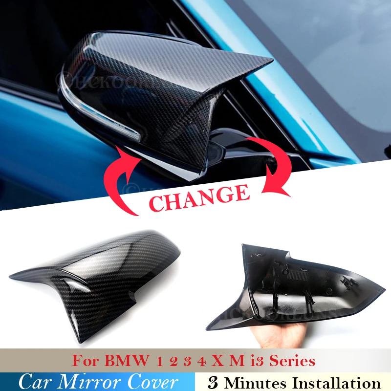 Carbon fiber Black Replace Rear View Side Mirror Cover Cap for BMW 1 2 3 4 Series F20 F21 F22 F23 F87 M2 F30 F31 F34 F32 F34 F36
Carbon fiber Black Replace Rear View Side Mirror Cover Cap for BMW 1 2 3 4 Series F20 F21 F22 F23 F87 M2 F30 F31 F34 F32 F34 F36