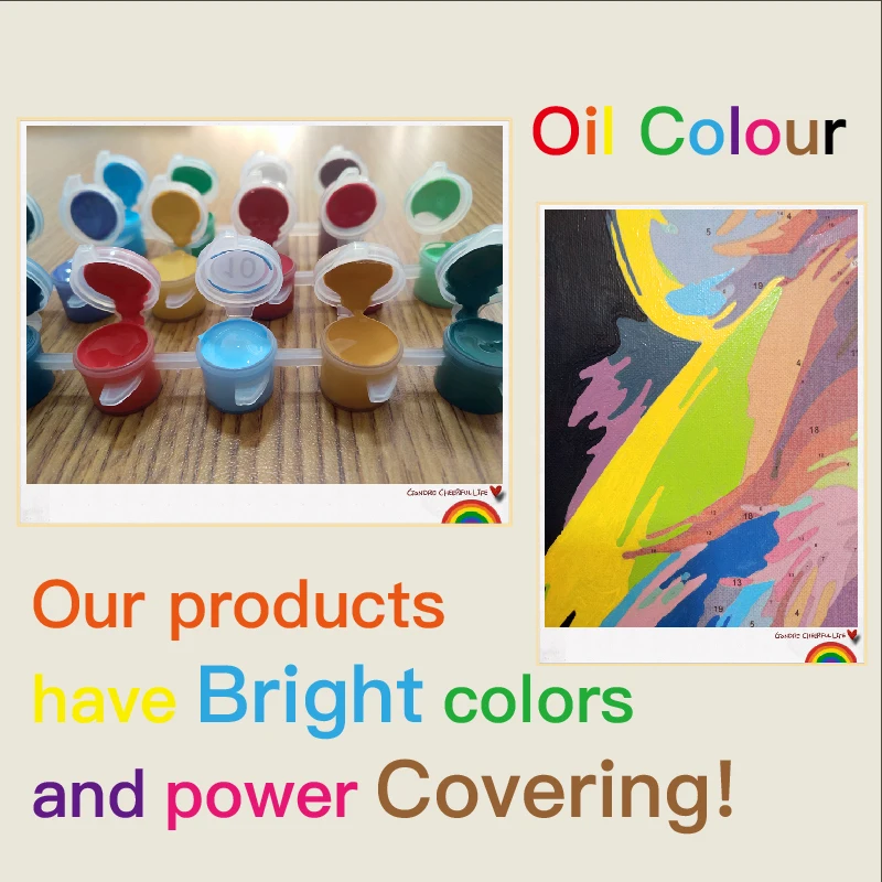Busy London StreetDIY Coloring Paint By number Tools picture Beautiful Painting Numbers Surprise Gift art supplies dropship | Дом и сад