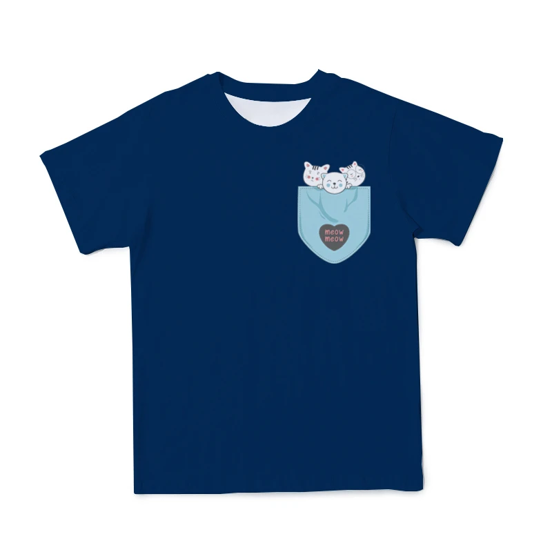 2021 summer new custom T-shirt 3D printing pocket T-shirt men's personalized short-sleeved round neck T-shirt
2021 summer new custom T-shirt 3D printing pocket T-shirt men's personalized short-sleeved round neck T-shirt