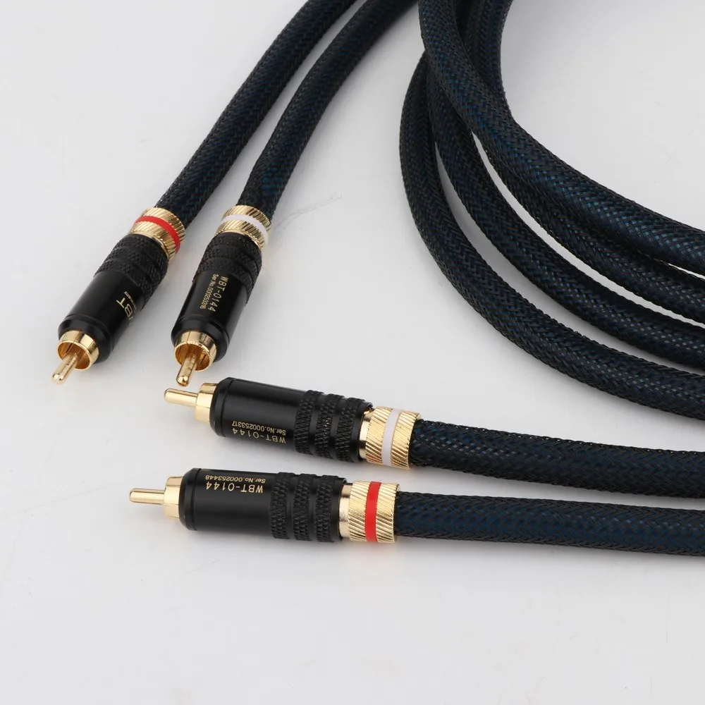Кабель Rca высшего класса с посеребренным покрытием RCA кабель Папа папа|Кабели VGA| |