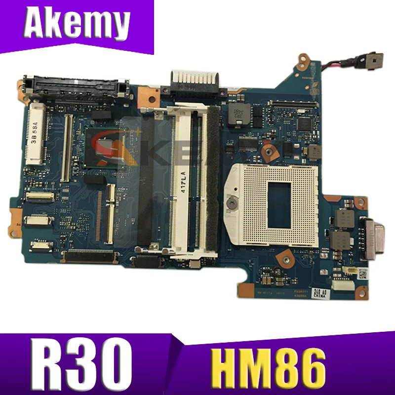 Материнская плата AKEMY FASRSY2 A3809A для ноутбука Toshiba Portege R30 SR17E HM86
Материнская плата AKEMY FASRSY2 A3809A для ноутбука Toshiba Portege R30 SR17E HM86