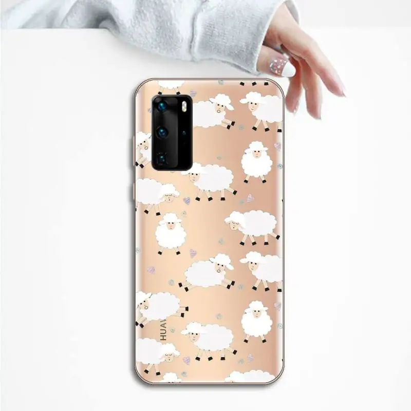 sheep Phone Case Transparent for Huawei P honor 8 10i 20 30 40 smart 20 custom protective shell funda19
sheep Phone Case Transparent for Huawei P honor 8 10i 20 30 40 smart 20 custom protective shell funda19