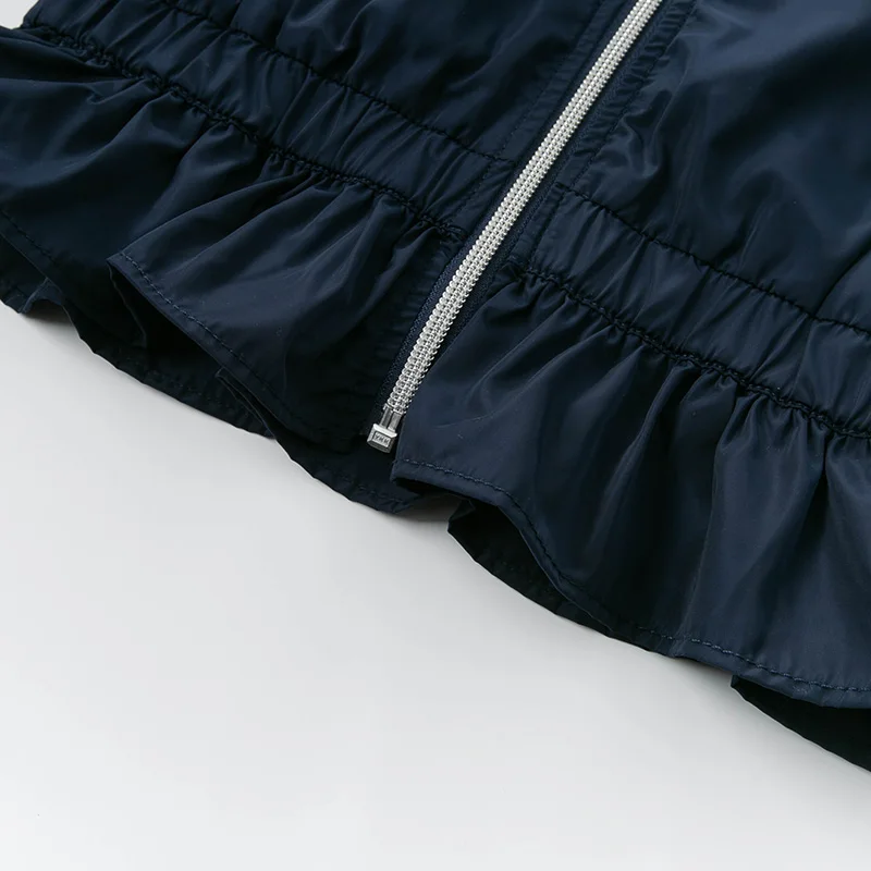 DBK12245 dave bella spring kids girls fashion long sleeve letter pockets ruched coat children cute tops high quality outerwear
DBK12245 dave bella spring kids girls fashion long sleeve letter pockets ruched coat children cute tops high quality outerwear