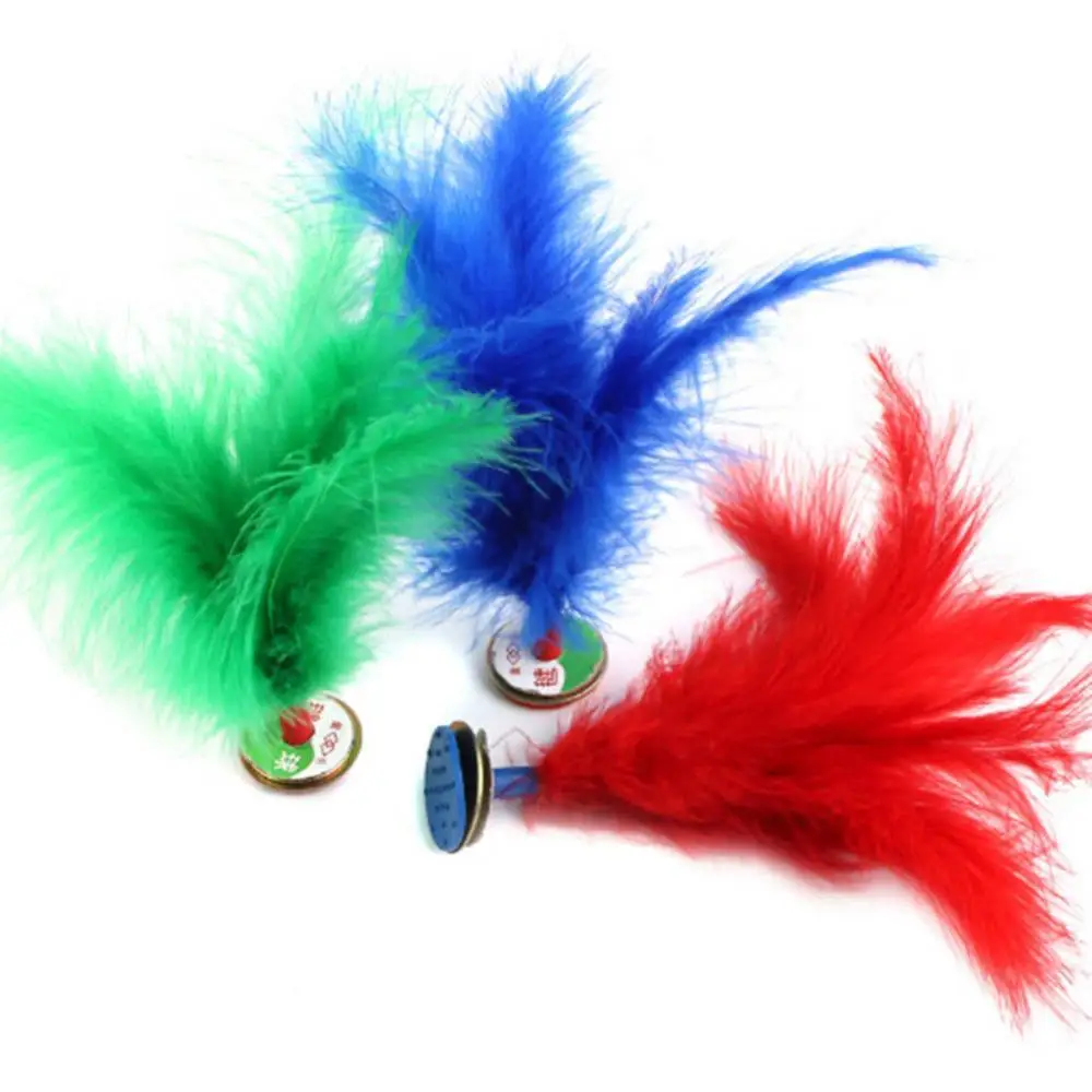 2Pcs Feather Chinese Kick Shuttlecock Kids Toy Sport Exercise Outdoor Game Foot Kicking Shuttlecock
2Pcs Feather Chinese Kick Shuttlecock Kids Toy Sport Exercise Outdoor Game Foot Kicking Shuttlecock