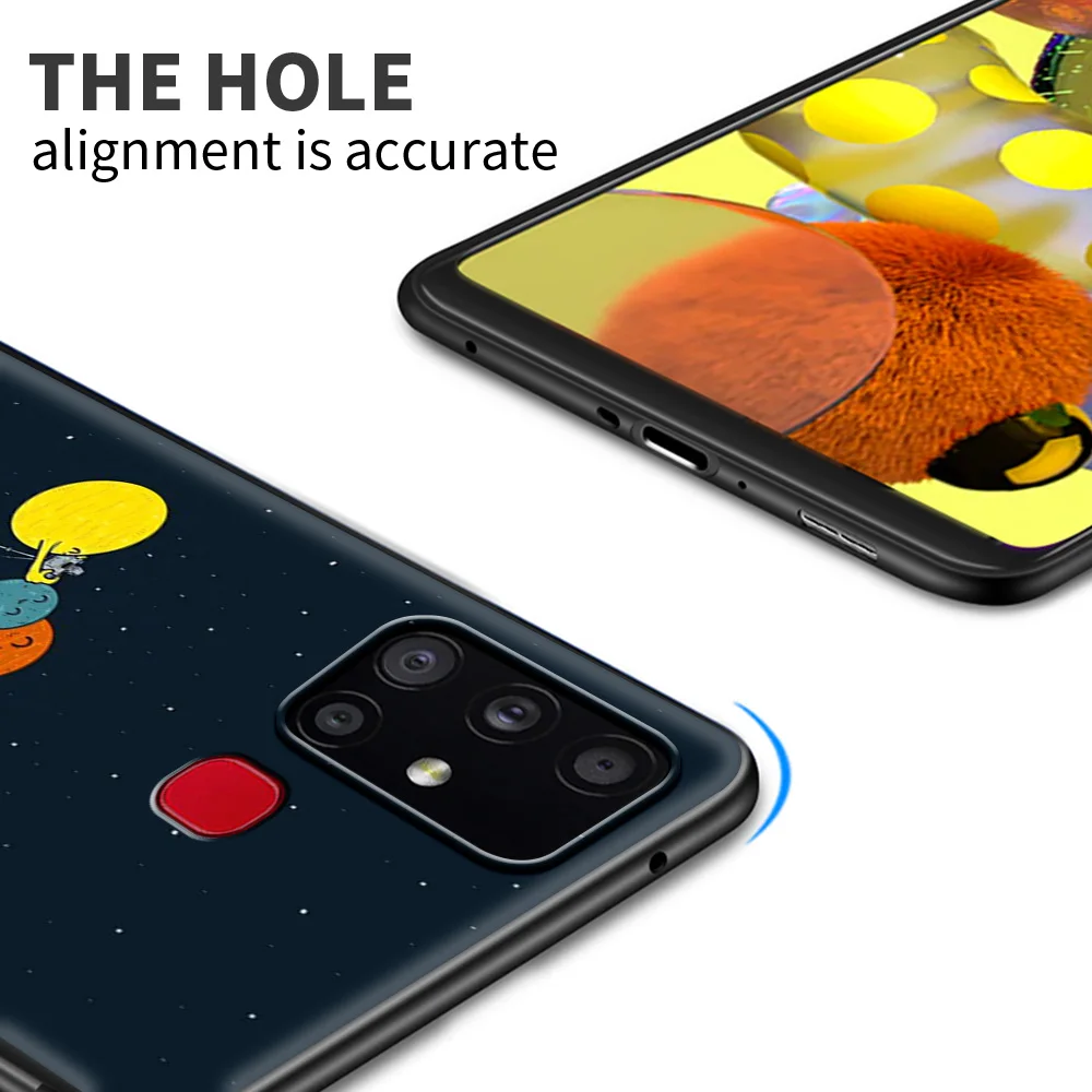 Mobile Phone Case For Samsung Galaxy A51 A71 A21s A31 A41 A12 A11 A02s A72 A52 5G Soft Cover A02 Funda Cute Space Planet Earth 
Mobile Phone Case For Samsung Galaxy A51 A71 A21s A31 A41 A12 A11 A02s A72 A52 5G Soft Cover A02 Funda Cute Space Planet Earth