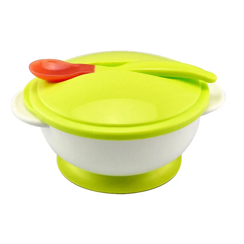 Baby Feeding Suction Bowl with Sucker Cover Handle Utensil Spoon Infant Toddler Early training Learning Spill Proof Pacifier
Baby Feeding Suction Bowl with Sucker Cover Handle Utensil Spoon Infant Toddler Early training Learning Spill Proof Pacifier