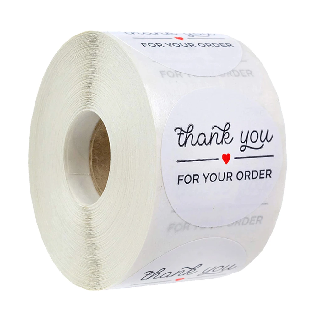 100-500 шт., круглые наклейки с надписью «Thank You» 
100-500 шт., круглые наклейки с надписью «Thank You»