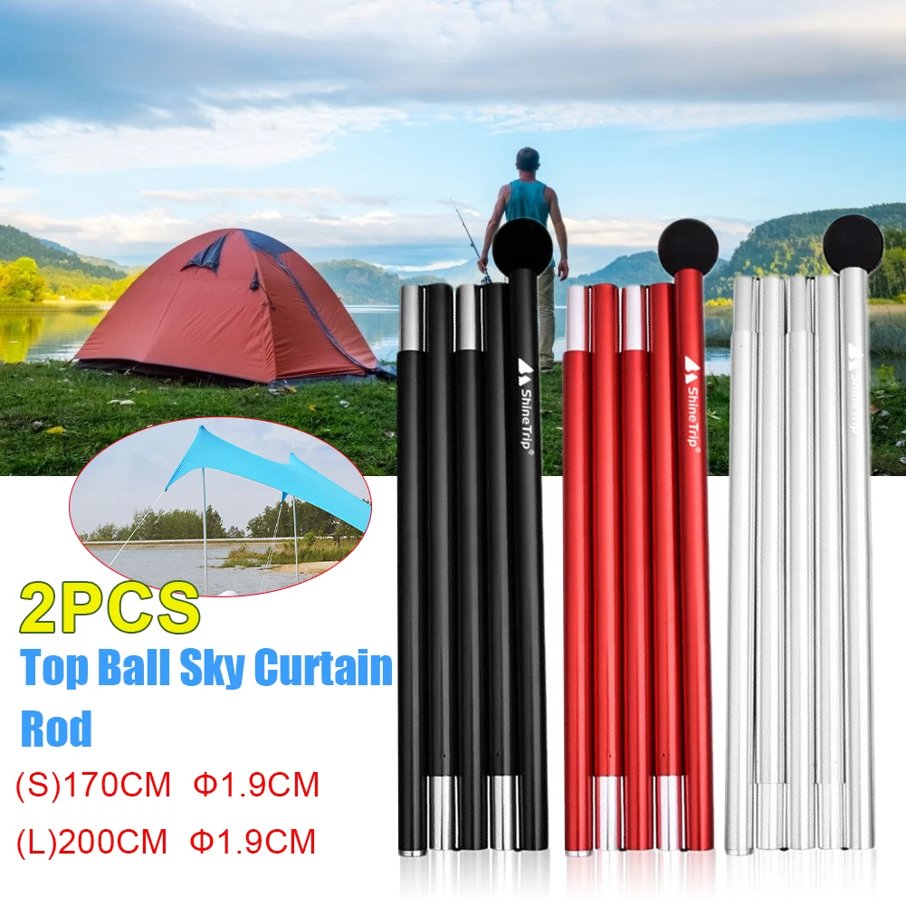 Outdoor Aluminum Alloy Canopy Pole Beach Camping Tent Support Frame1.7M/2M Foldable Camping Tent Support Camping Accessories
Outdoor Aluminum Alloy Canopy Pole Beach Camping Tent Support Frame1.7M/2M Foldable Camping Tent Support Camping Accessories