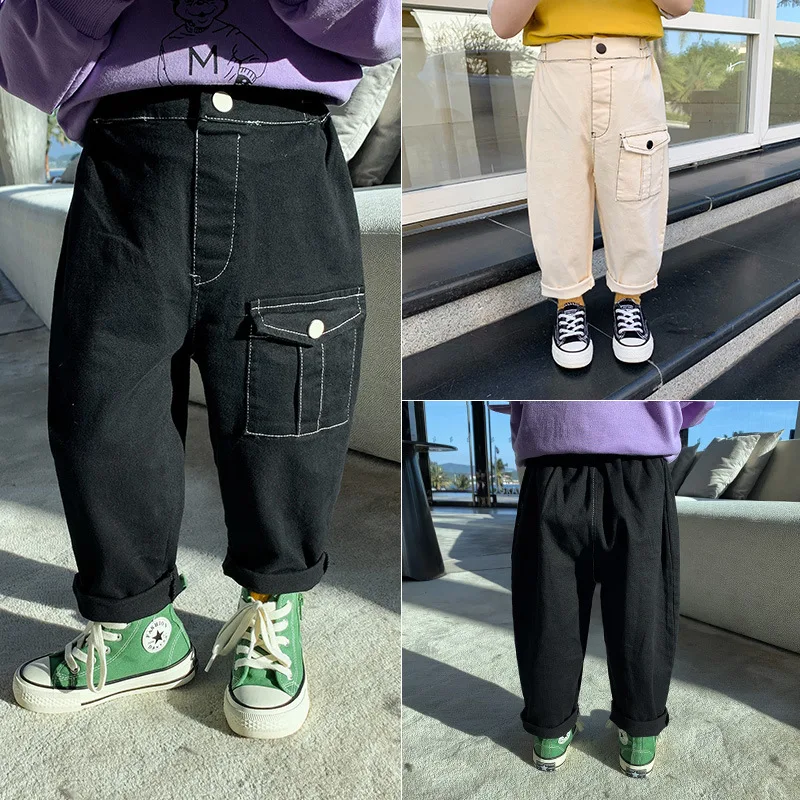 Thread Spring Autumn Jeans Pants Boys Kids Trousers Children Clothing Teenagers Formal Outdoor High Quality
Thread Spring Autumn Jeans Pants Boys Kids Trousers Children Clothing Teenagers Formal Outdoor High Quality