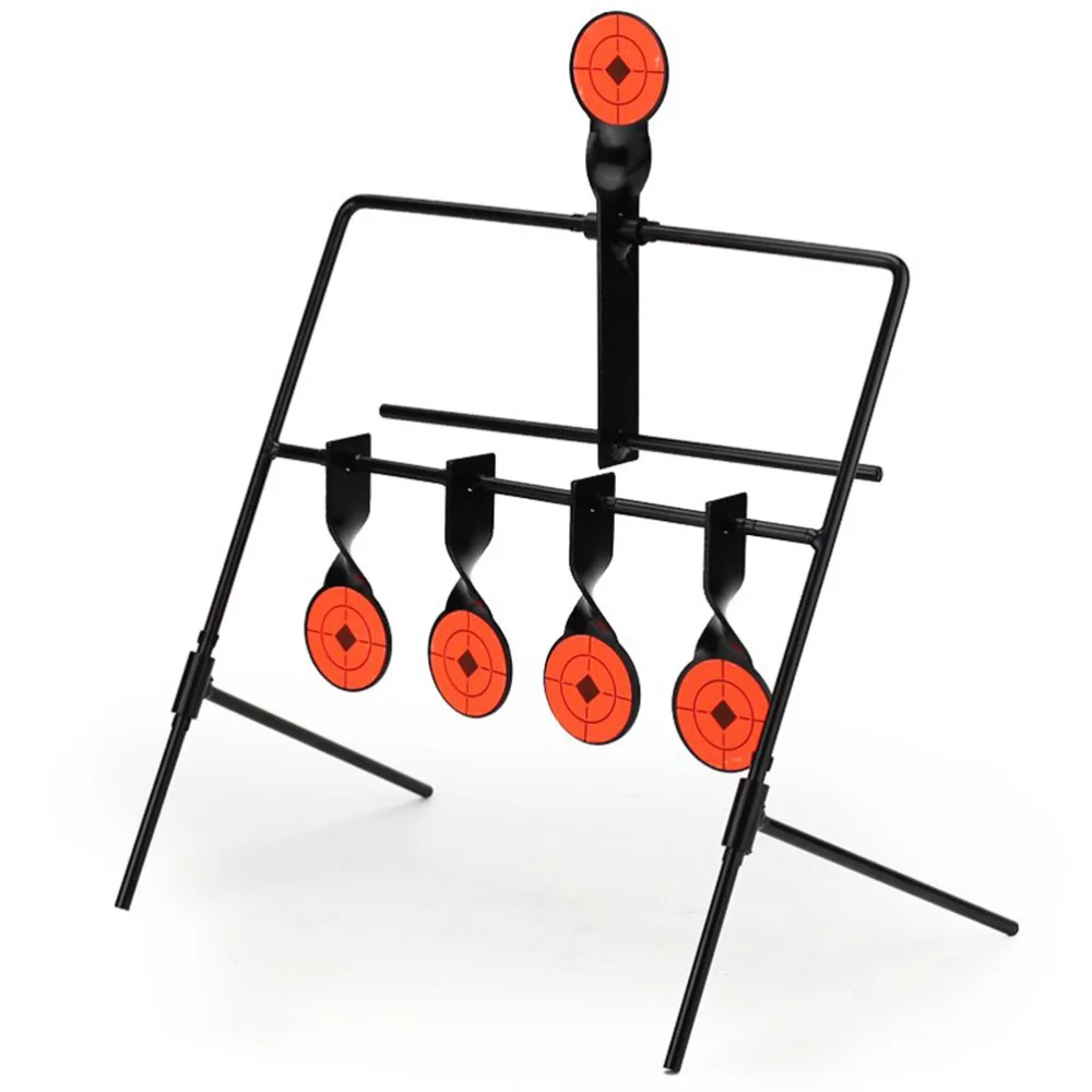 Metal Resetting Shooting Target Paddle Wind Chime Style Target for Outdoor Shooting Training (Black)
Metal Resetting Shooting Target Paddle Wind Chime Style Target for Outdoor Shooting Training (Black)