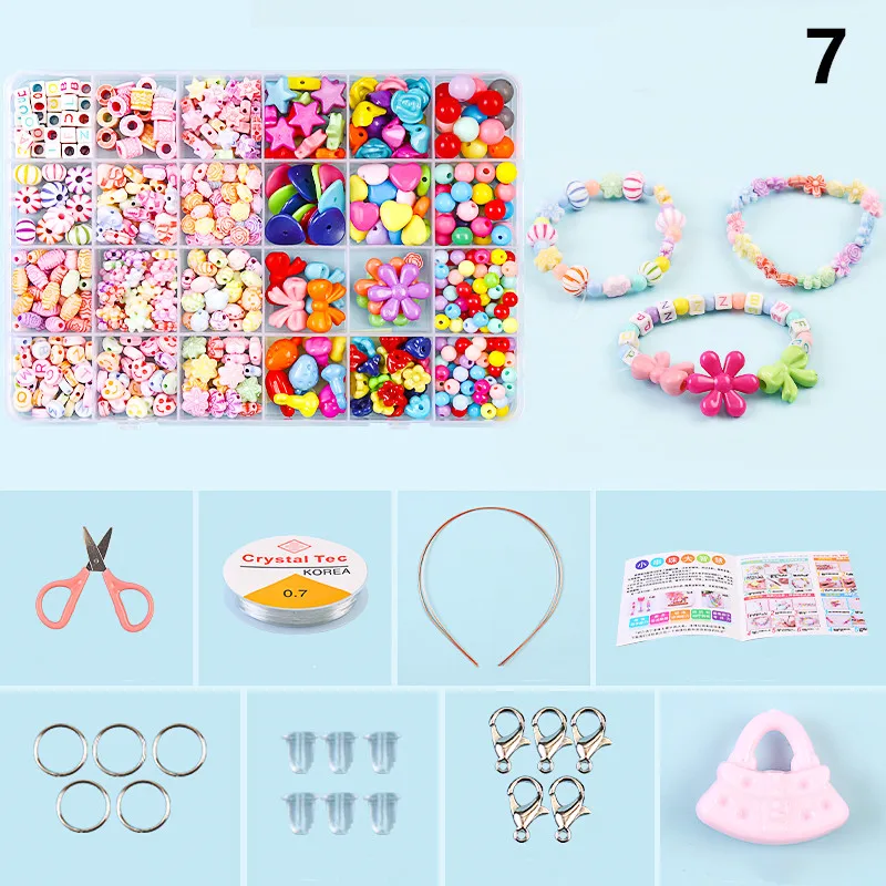 Kids DIY Handmade Beaded Toy Mixed Loose Spacer Charms Beads Set Acrylic Plastic Bead Case Necklace Bracelet Jewelry Findings
Kids DIY Handmade Beaded Toy Mixed Loose Spacer Charms Beads Set Acrylic Plastic Bead Case Necklace Bracelet Jewelry Findings