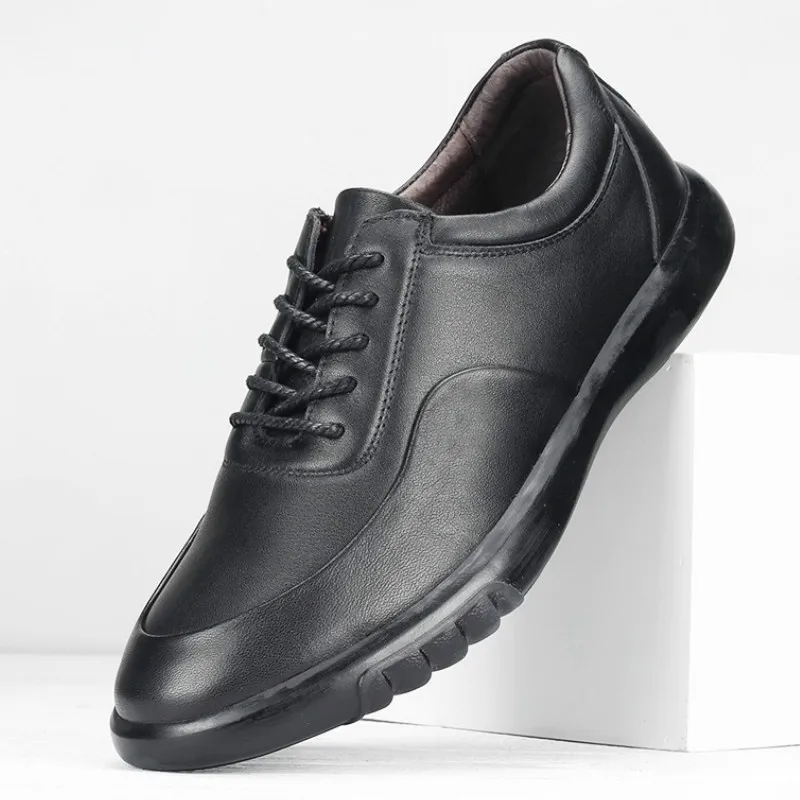 2021 Autumn New Genuine Leather Business Casual Shoes Breathable Low-Top Lace-Up Men's Stitching Rubber Sole Flats 313
2021 Autumn New Genuine Leather Business Casual Shoes Breathable Low-Top Lace-Up Men's Stitching Rubber Sole Flats 313