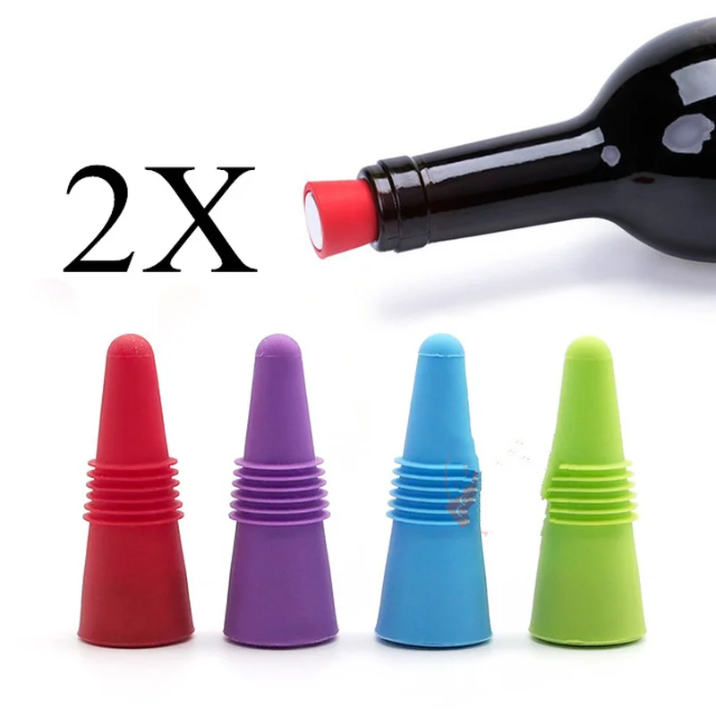 2pcs Novelty wine stoppers personalized reusable silicone cap Sealing vacuum beer Red Bottle Plug for home Bar Tool keep fresh
2pcs Novelty wine stoppers personalized reusable silicone cap Sealing vacuum beer Red Bottle Plug for home Bar Tool keep fresh