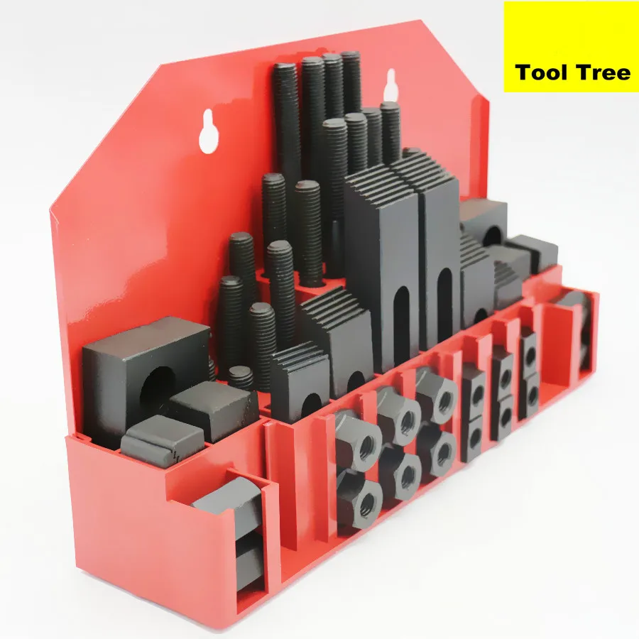 58-piece sets of M12 composite pressing plate M8 10 14 16 18 stiffening milling machine pressing plate lathe die pressing plate
58-piece sets of M12 composite pressing plate M8 10 14 16 18 stiffening milling machine pressing plate lathe die pressing plate