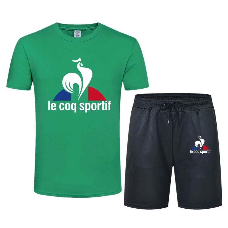 New fashion t-shirt shorts suit men's summer sportswear + shorts suit beach men's casual T-shirt suit sportswear S-XXL
New fashion t-shirt shorts suit men's summer sportswear + shorts suit beach men's casual T-shirt suit sportswear S-XXL