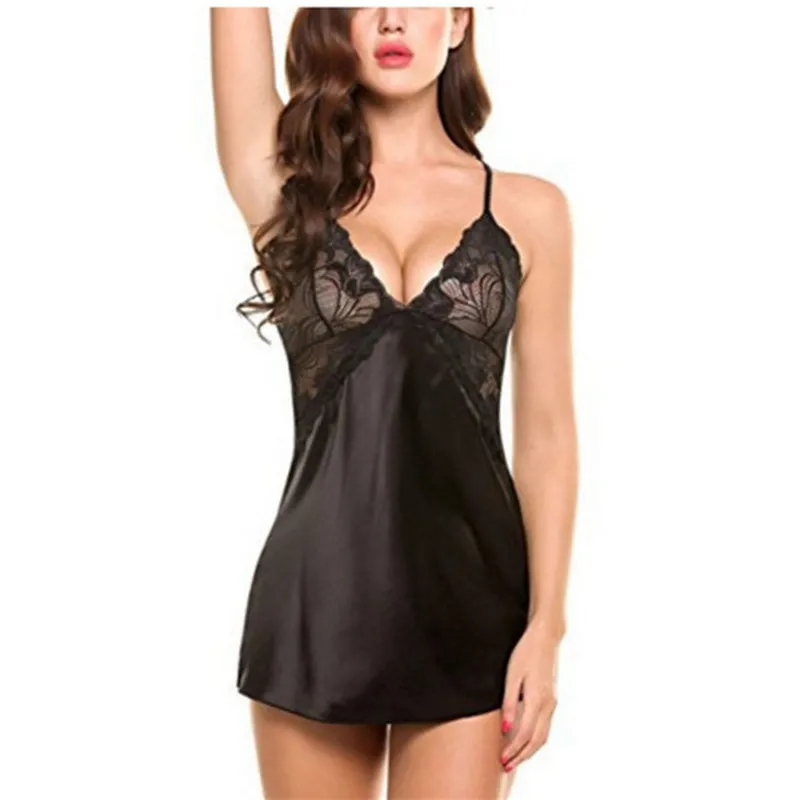 Women Nightgowns Satin Lace Sleepwear Nightwear Pyjama Women Home Clothing Sleepwear Female Nightdress Sexy Lingerie
Women Nightgowns Satin Lace Sleepwear Nightwear Pyjama Women Home Clothing Sleepwear Female Nightdress Sexy Lingerie