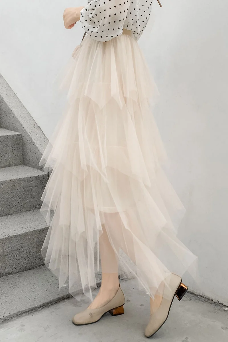 Super spring and summer irregular cake skirt mid length one step skirt mesh skirt super fairy dress children's summer
Super spring and summer irregular cake skirt mid length one step skirt mesh skirt super fairy dress children's summer