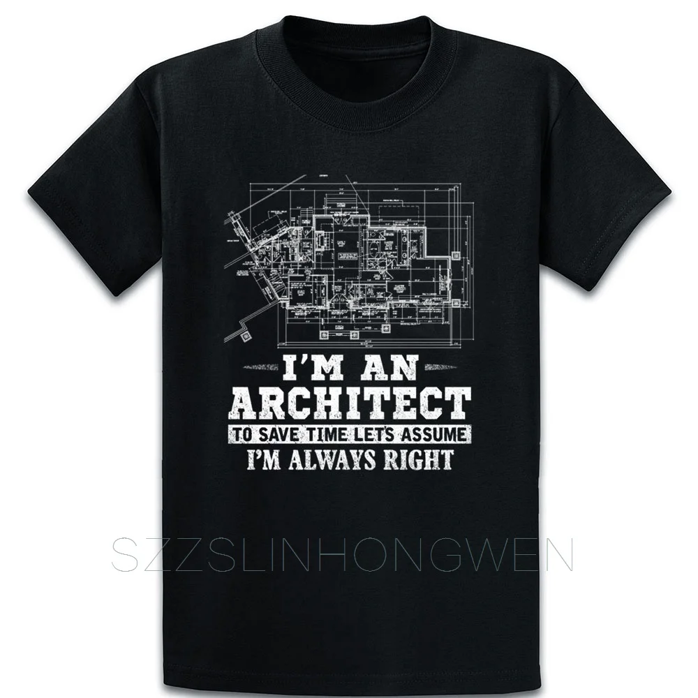Architect Im An To Save Time футболка Новая модная весенне осенняя с круглым вырезом и