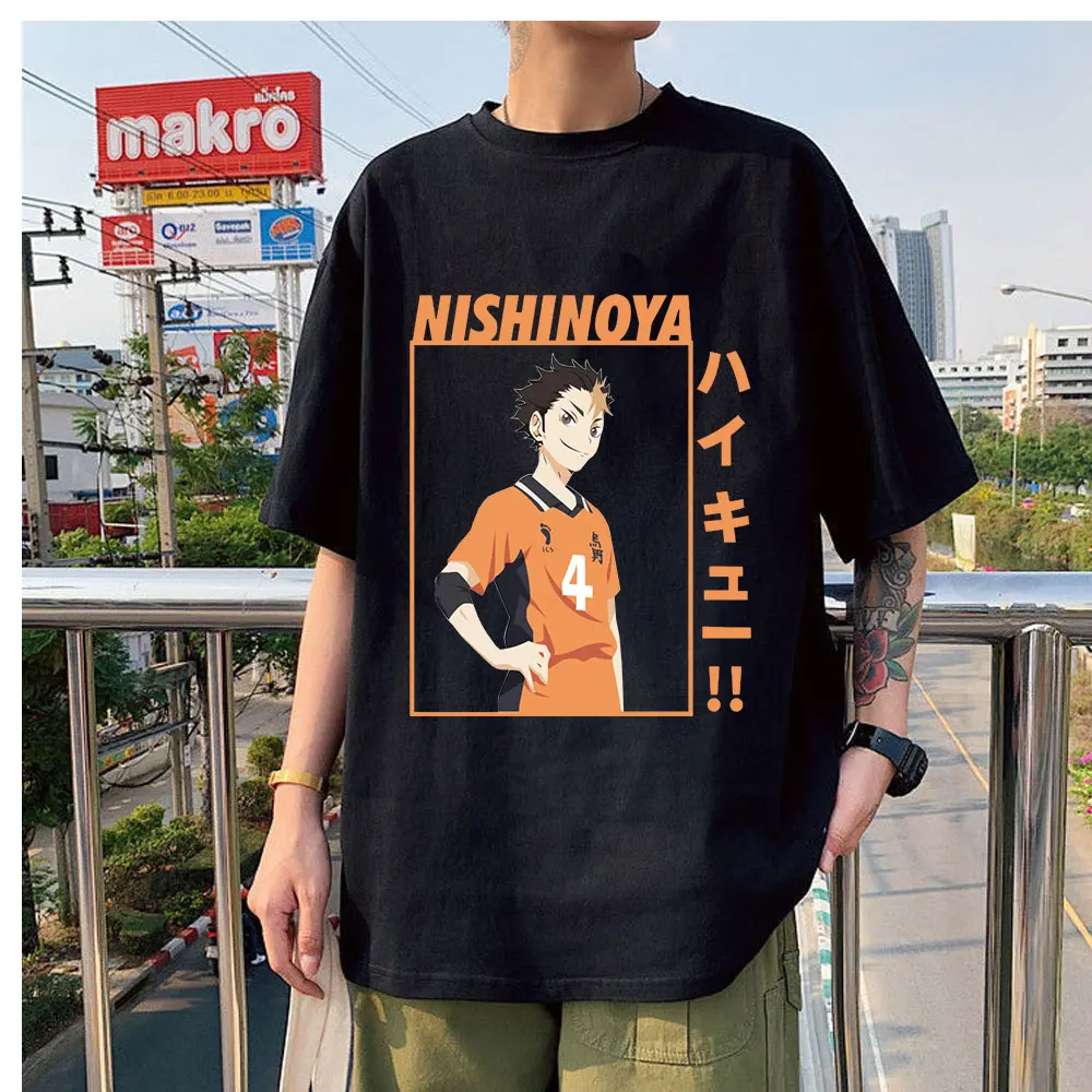 2021 Hip-pop Style Clothing Haikyuu Nishinoya Trend T-shirts Classic Summer Men's Loose Round Neck Long-sleeved T-shirt 
2021 Hip-pop Style Clothing Haikyuu Nishinoya Trend T-shirts Classic Summer Men's Loose Round Neck Long-sleeved T-shirt