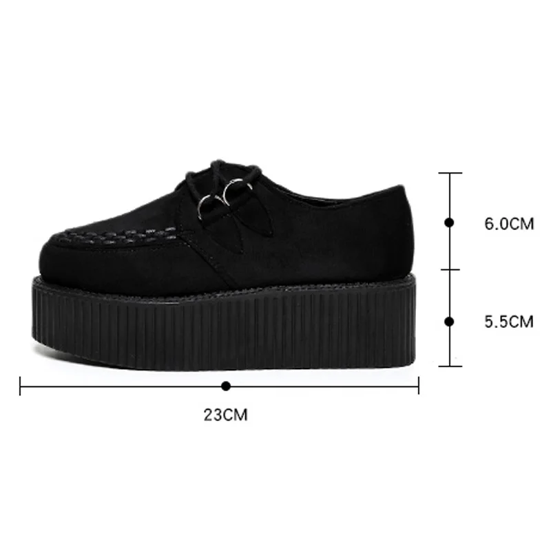 Women Casual Shoes Creepers Women Shoes Flat Platform Shoes Black Lace-Up Round Toe Creepers Flats Ladies Shoes Free Shipping
Women Casual Shoes Creepers Women Shoes Flat Platform Shoes Black Lace-Up Round Toe Creepers Flats Ladies Shoes Free Shipping