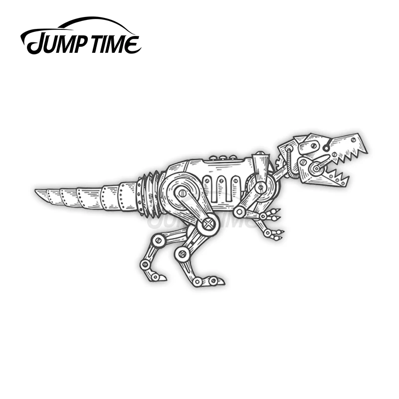 Механическая виниловая наклейка T Rex с изображением динозавра Детская Наклейка