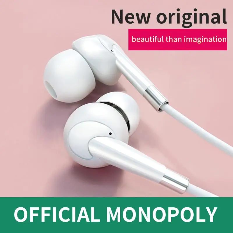 Earphone For iPhone 6 6S 5 Phone Headphone With Microphone 3.5mm Jack Bass Headset For Apple Sumsang Sport Headphones
Earphone For iPhone 6 6S 5 Phone Headphone With Microphone 3.5mm Jack Bass Headset For Apple Sumsang Sport Headphones