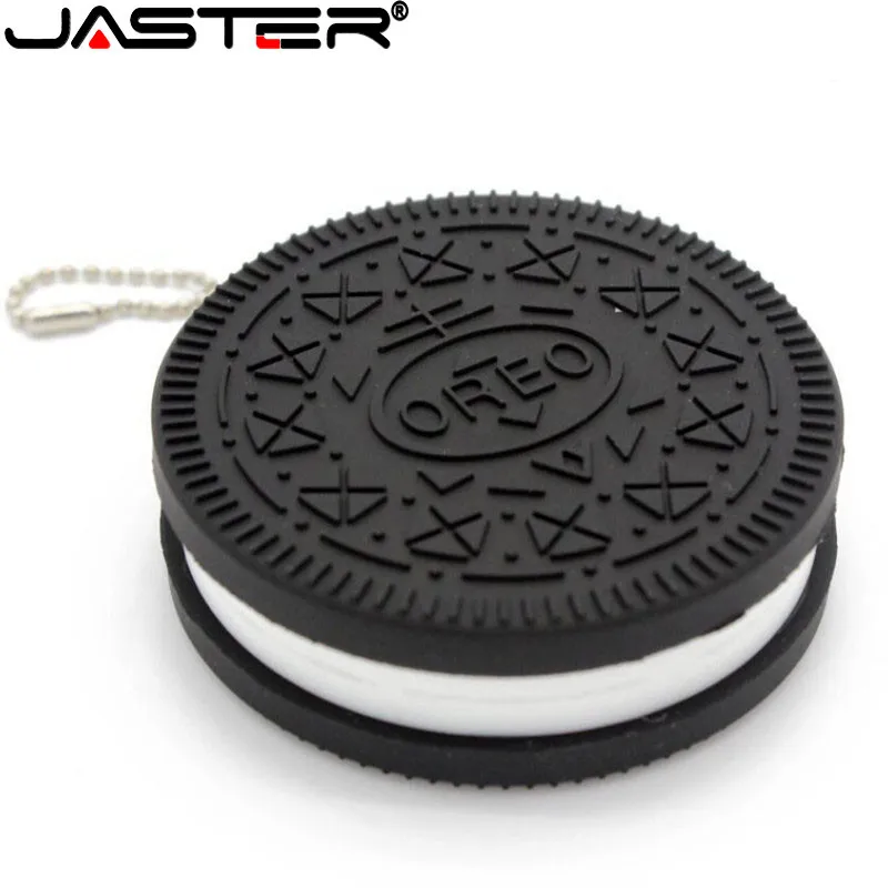 

JASTER High Speed Cle USB Biscuits Mini USB Flash Pen Drive 16GB 32GB 64GB 128GB USB 2.0 for Children's Gifts Cute Pendrives