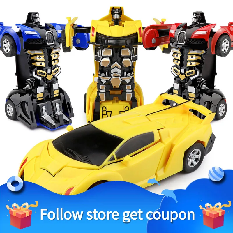 Deformation Vehicle Collision Transformation Toy Car Model Robot Plastic Anime Montessori Gift for Children
Deformation Vehicle Collision Transformation Toy Car Model Robot Plastic Anime Montessori Gift for Children