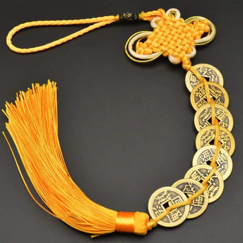 The Ancient Copper Coin Mascot and Protects Auspicious Car Decorations, Chinese Handmade Knot Feng Shui Good Luck Symbol
The Ancient Copper Coin Mascot and Protects Auspicious Car Decorations, Chinese Handmade Knot Feng Shui Good Luck Symbol