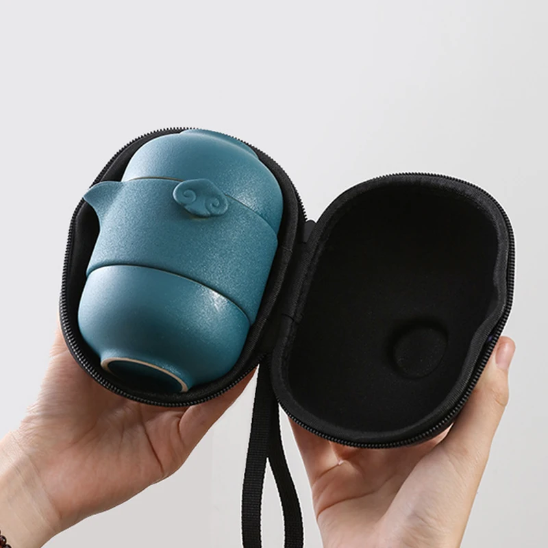 LIZAOTAO Portable Travel Tea Set Set Black Pottery Kuai Ke Cup One Pot Two Cup Creative Gift Ceramic Kung Fu Tea Set
LIZAOTAO Portable Travel Tea Set Set Black Pottery Kuai Ke Cup One Pot Two Cup Creative Gift Ceramic Kung Fu Tea Set