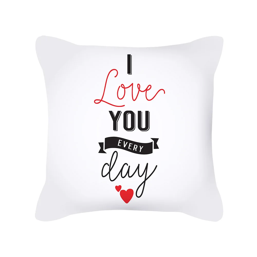 Short plush Nordic simple letter Valentine's Day gift printing peach skin velvet pillow cushion to customize cross border
Short plush Nordic simple letter Valentine's Day gift printing peach skin velvet pillow cushion to customize cross border