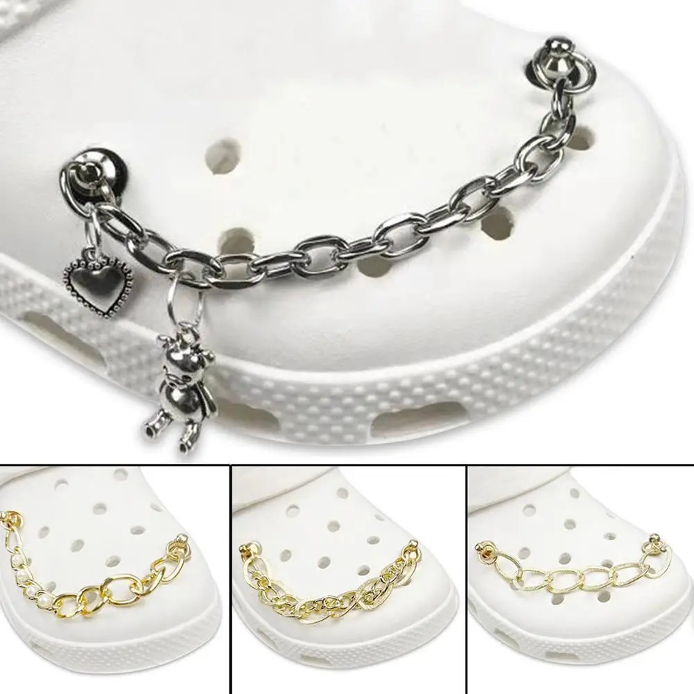 Shoe Designer Chain Shoes Adult Accessories Hole Shoes Shoe Chain Chain Metal Buckle
Shoe Designer Chain Shoes Adult Accessories Hole Shoes Shoe Chain Chain Metal Buckle