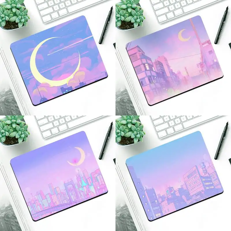 Розовый Аниме Луна Пейзаж эстетика резиновый ПК компьютерный игровой коврик для мыши небольшие коврики коврик для мыши Коврик для мыши нас...
Розовый Аниме Луна Пейзаж эстетика резиновый ПК компьютерный игровой коврик для мыши небольшие коврики коврик для мыши Коврик для мыши нас...