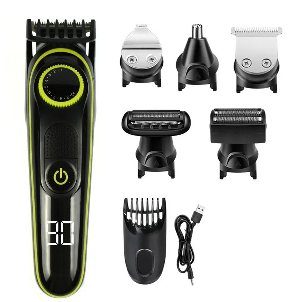 Electric Shaver Facial Body Shaving Machine Hair Clipper Trimmer For Men Beard Razor Grooming Set Nose And Ear Trimmer
Electric Shaver Facial Body Shaving Machine Hair Clipper Trimmer For Men Beard Razor Grooming Set Nose And Ear Trimmer