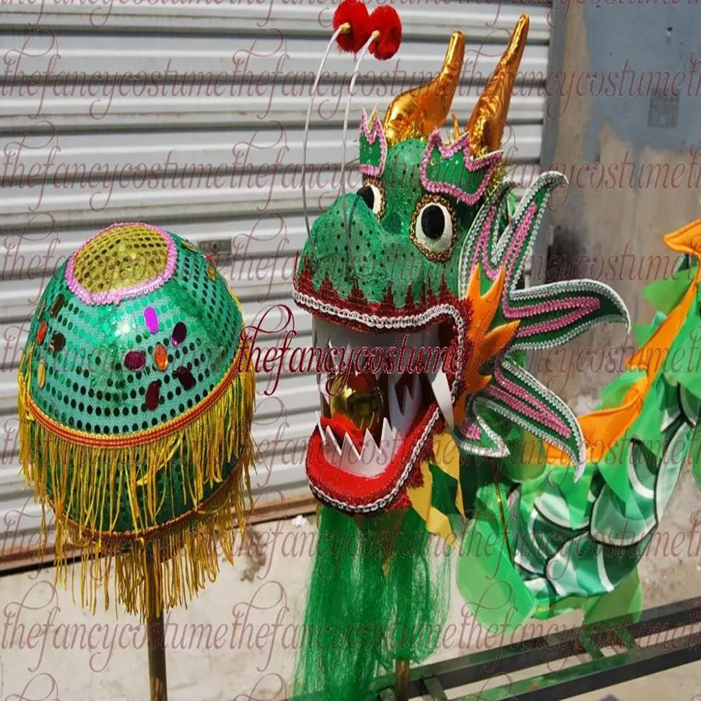 5.5M children size CHINESE DRAGON DANCE silk Folk Festival Celebration Costume 6 children to play party costume props
5.5M children size CHINESE DRAGON DANCE silk Folk Festival Celebration Costume 6 children to play party costume props