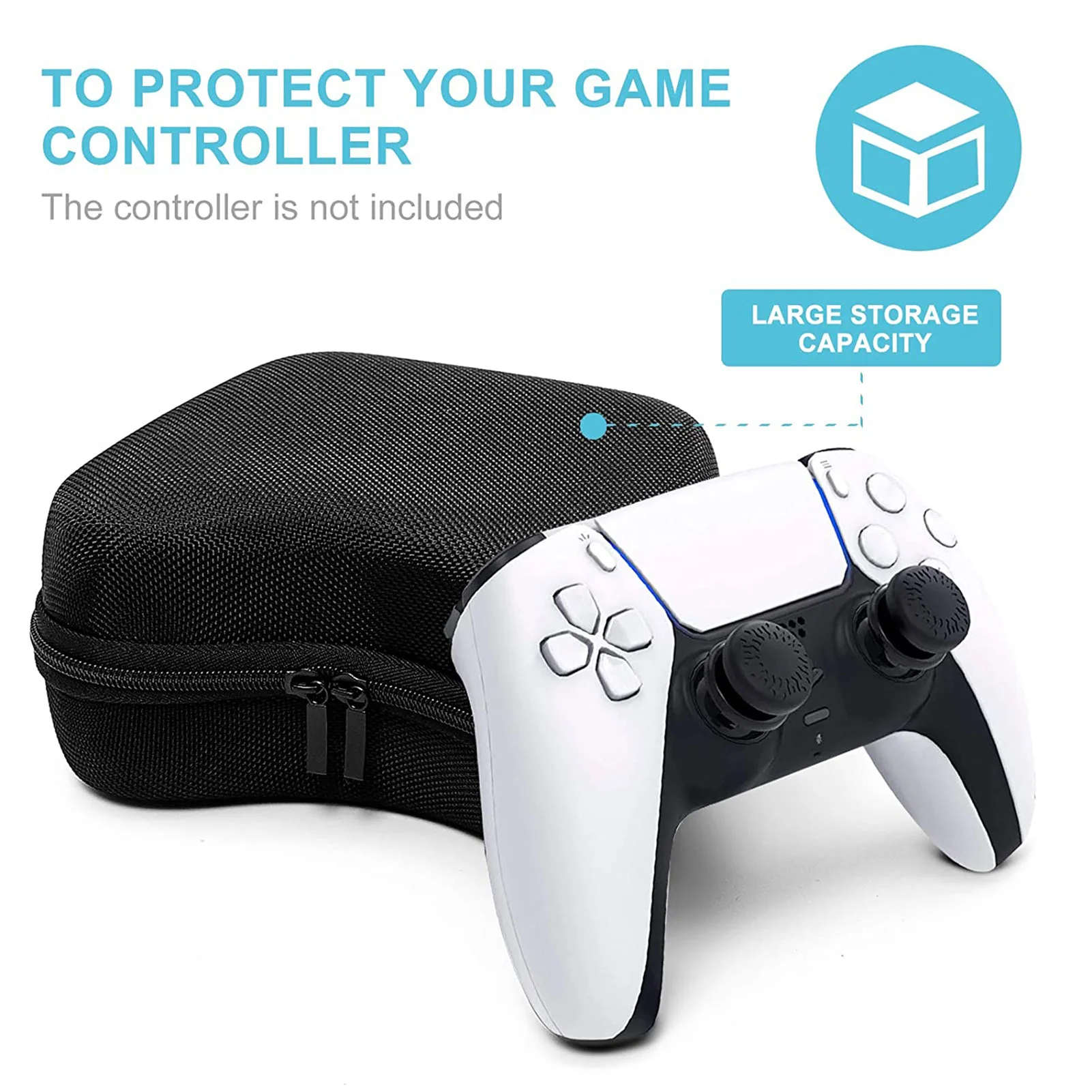 Handbag For PS5 Game Controller Carrying Case Handle Shockproof EVA Hard Protective Bag For Playstation 5 Travel Carry Box Pouch
Handbag For PS5 Game Controller Carrying Case Handle Shockproof EVA Hard Protective Bag For Playstation 5 Travel Carry Box Pouch