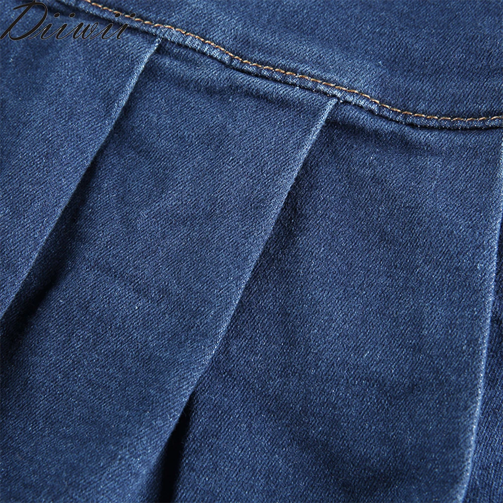 DiiWii New Fashion Girls Street Skirts High Waist Lining Pleated Skirts Denim Fashion Skirts
DiiWii New Fashion Girls Street Skirts High Waist Lining Pleated Skirts Denim Fashion Skirts