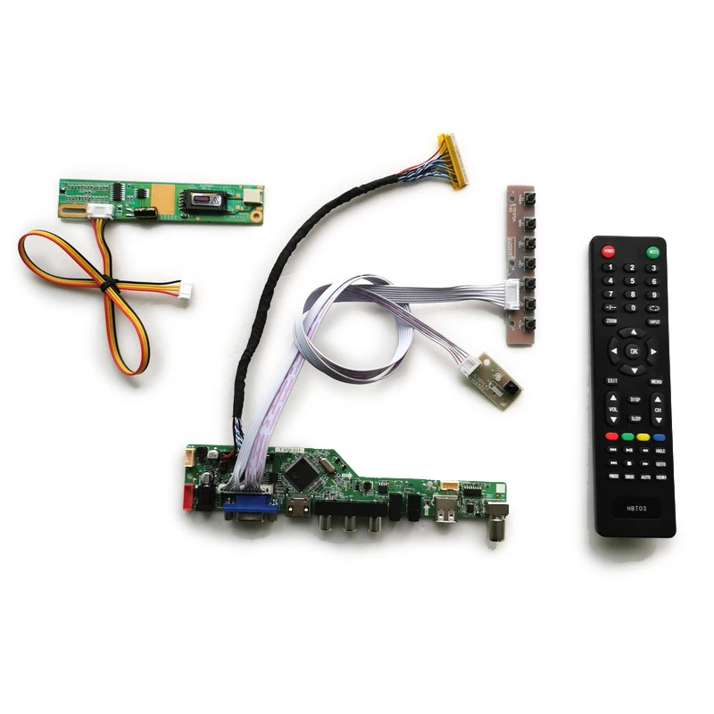 VGA AV USB 30 Pin LVDS LCD Monitor Universal Controller Board DIY Kit 1400*1050 Fit N150P2/N150P3/IASX16/ITSX68 Panel 1CCFL
VGA AV USB 30 Pin LVDS LCD Monitor Universal Controller Board DIY Kit 1400*1050 Fit N150P2/N150P3/IASX16/ITSX68 Panel 1CCFL