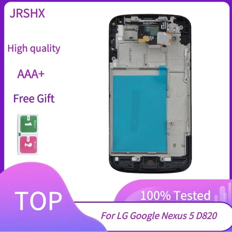 

100% tested Gurantee For LG Google Nexus 5 D820 LCD For Nexus 5 D821 Display LCD Screen Touch Digitizer Assembly