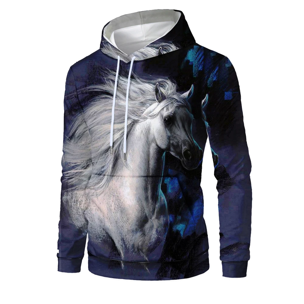 2019 Newese Fashion Sweatshirt Men / Women 3d Hoodies Print White Horse Animal Pattern Unisex Outerwear Hooded Spring Hoodies
2019 Newese Fashion Sweatshirt Men / Women 3d Hoodies Print White Horse Animal Pattern Unisex Outerwear Hooded Spring Hoodies